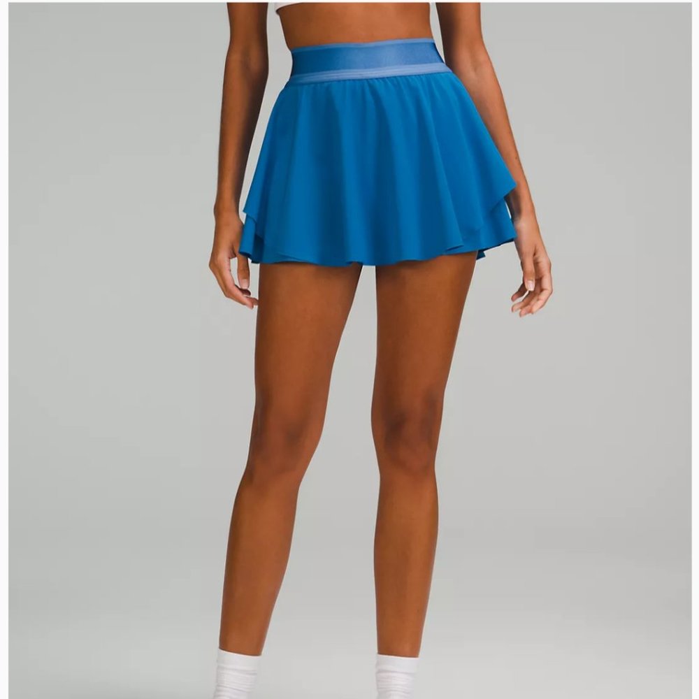 NWT Lululemon Court Rival High Rise Skirt 10